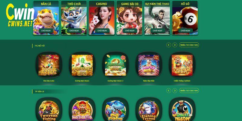 Những trò chơi slot game hấp dẫn